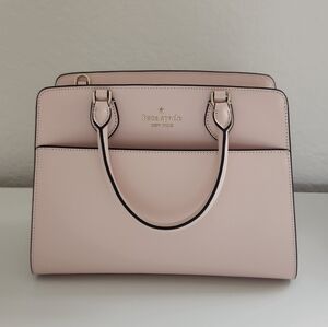 Kate Spade - Madison Textured Patent Leather Medium Satchel